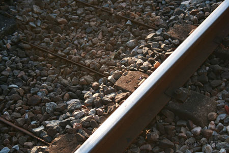 Waiting for the train